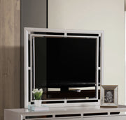 Glory Furniture Alana Silver Champagne Mirror