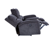 Steve Silver Lovell Charcoal Power Sofa