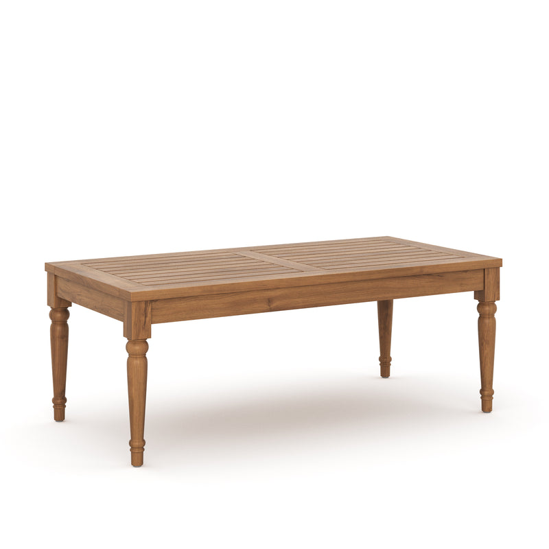 New Classic Furniture Savannah Natural Outdoor Coffee Table