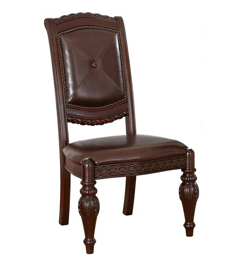 Steve Silver Antoinette Brown Cherry 5pc Dining Set