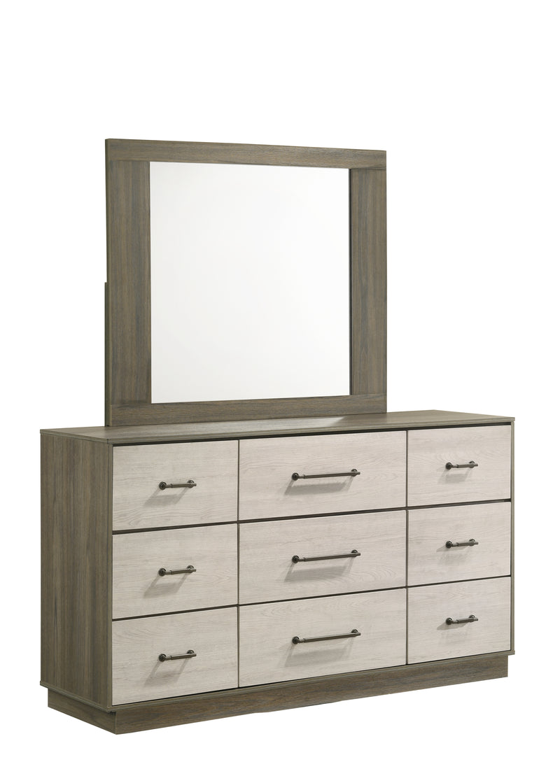 Galaxy Home Gem Light Beige Bown Dresser
