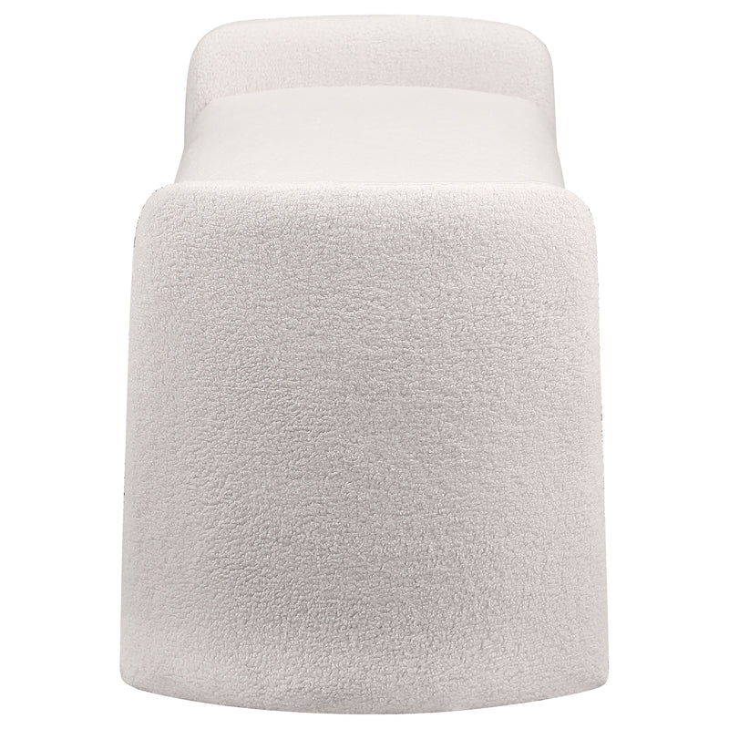 Coaster Furniture Peoria Ivory White Accent Bench