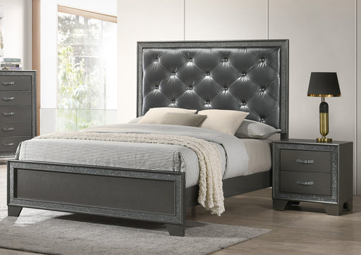 Crown Mark Kaia 4pc Bedroom Set with King Bed