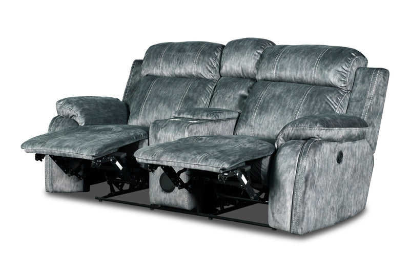 New Classic Furniture Tango Gray 3pc Power Footrest Living Room Set