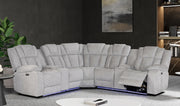 Global Furniture U7068 Ash Sectional