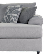 New Classic Furniture Remi Light Gray 2pc Chaise Sectional