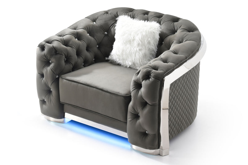 Glory Furniture Sapphire Black Chair