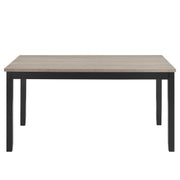 New Classic Furniture Daphne Gray 5pc 60 Inch Dining Set