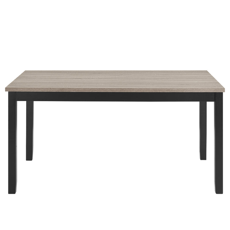 New Classic Furniture Daphne Gray 5pc 60 Inch Dining Set