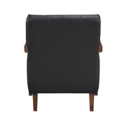 Home Elegance Crafton Dark Brown Accent Chair