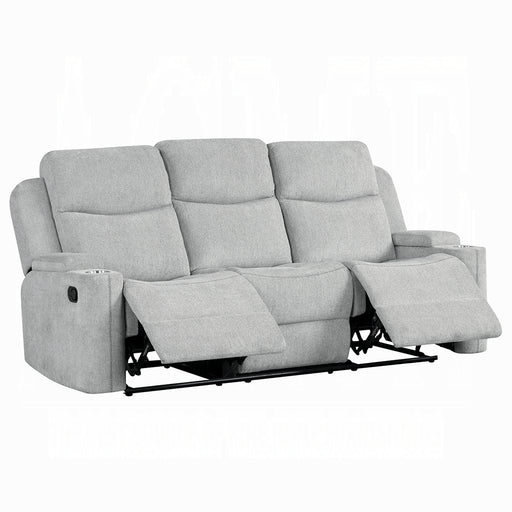Acme Furniture Galya Light Gray Motion Sofa