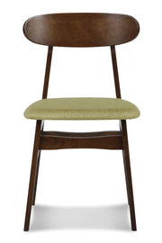 New Classic Furniture Morocco Walnut Brown Green 5pc Dining Room Set