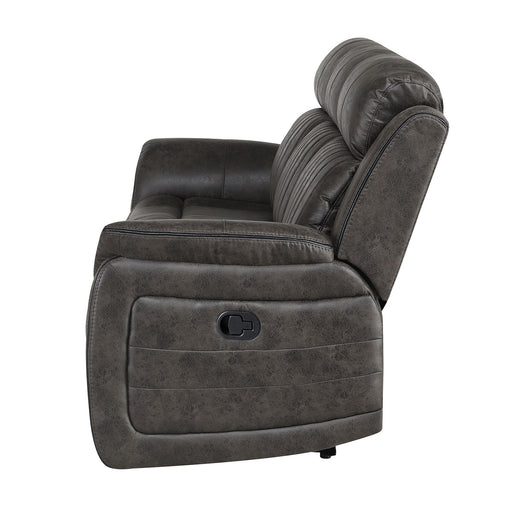 Global Furniture U8517 Grey Reclining Sofa