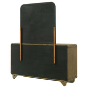 Coaster Furniture Amsbury Nutmeg Brown 6 Drawer Dresser and Mirror