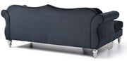 Glory Furniture Hollywood Dark Gray Sofa Chaise