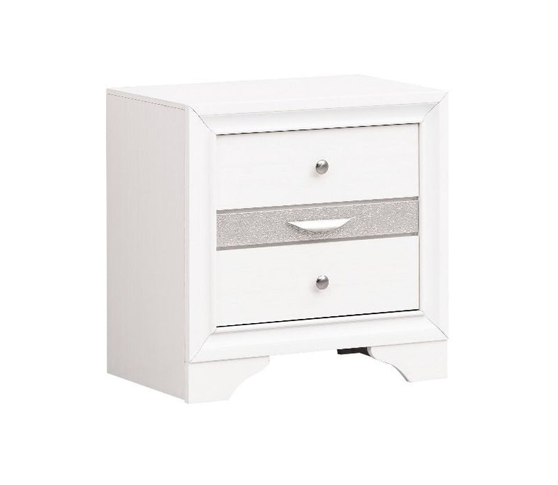 Glory Furniture Madrid Gray Nightstand
