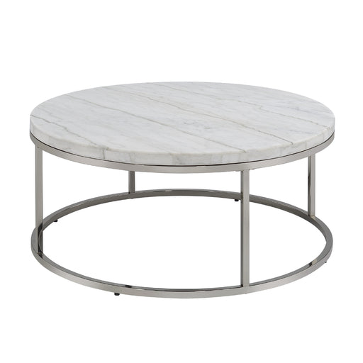Acme Furniture Zaidee Natural Nickel Coffee Table