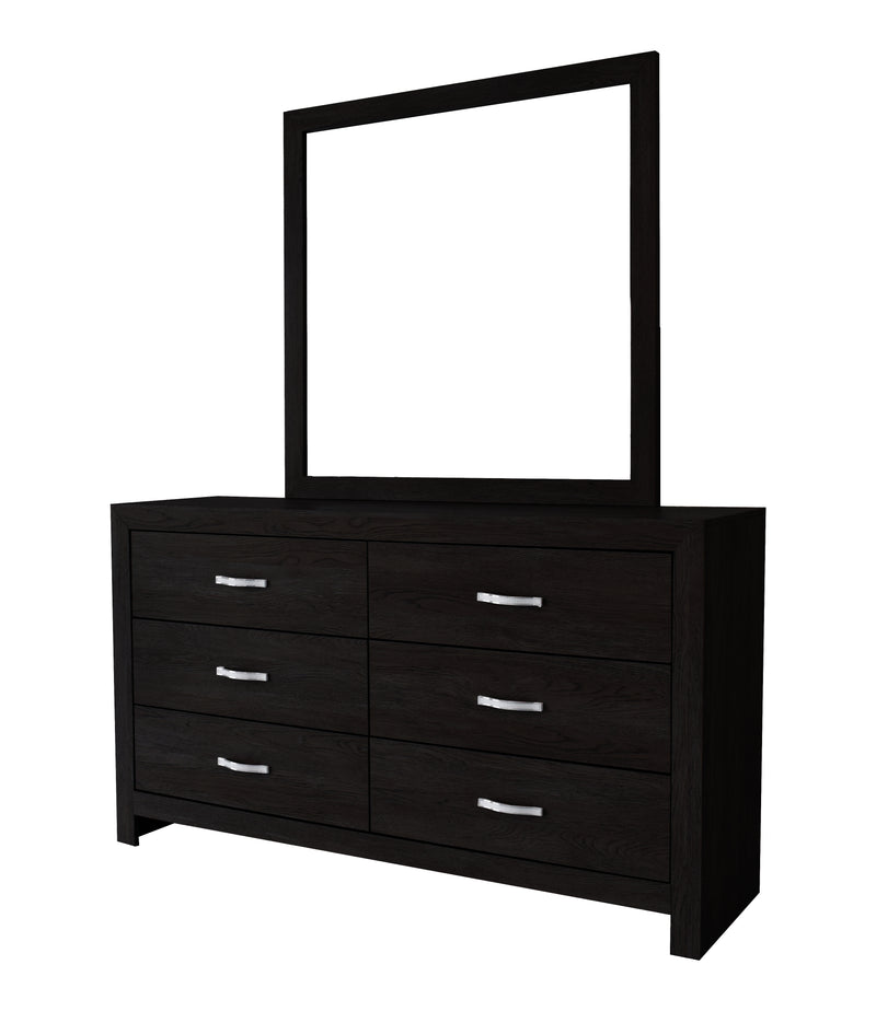 Crown Mark Jaylen Black Dresser