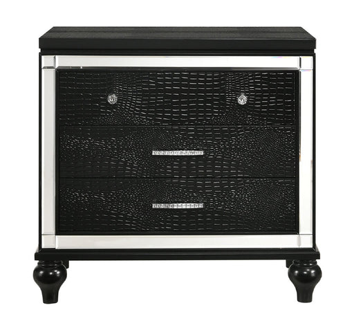 New Classic Furniture Valentino Black Nightstand