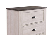 Crown Mark Coralee Grey Night Stand
