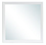 Glory Furniture Lorana White Pearl Mirror