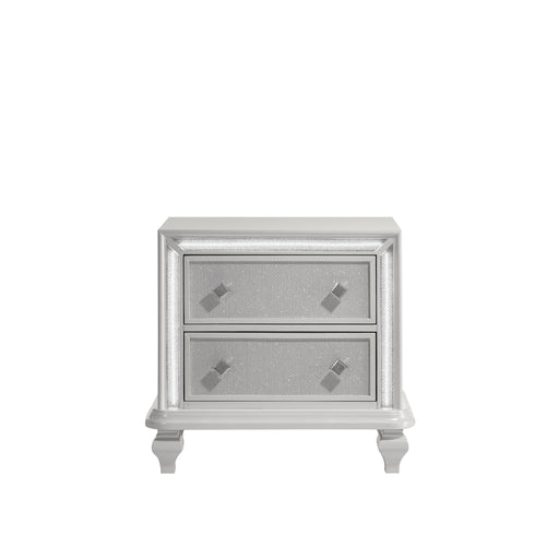 New Classic Furniture Stardust White Nightstand