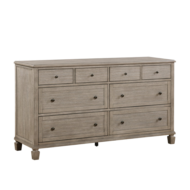 Home Elegance Marceline Gray Dresser And Mirror