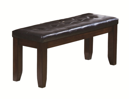 Crown Mark Bardstown Black Brown Bench