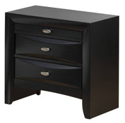 Global Furniture Linda Black Night Stand