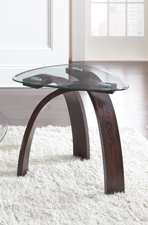 Steve Silver Pitman Merlot Cherry 3pc Occasional Set