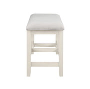 Steve Silver Hyland White Counter Bench