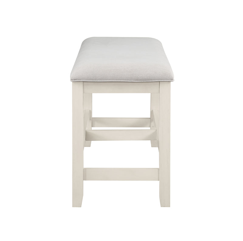 Steve Silver Hyland White Counter Bench