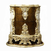 Acme Furniture Desiderius Antique Gold Brown Chest