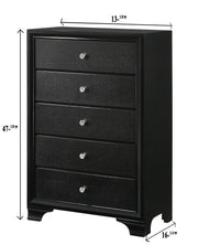 Crown Mark Micah Black Chest