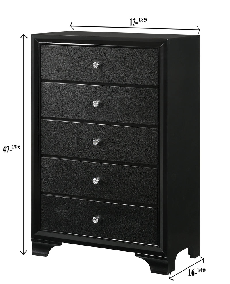 Crown Mark Micah Black Chest