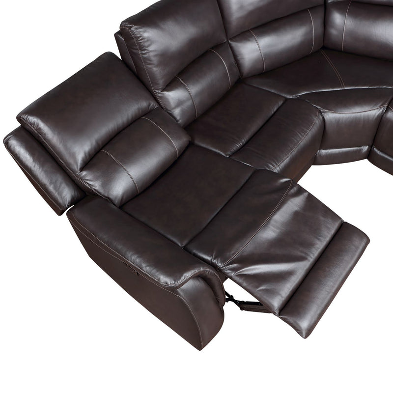 Steve Silver Alexandria Stone 6pc Sectional