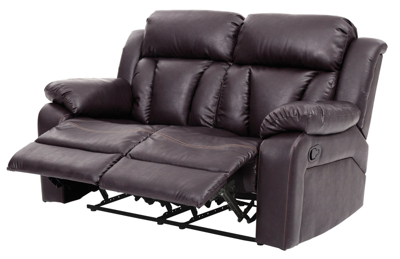 Glory Furniture Daria Black Reclining Loveseat