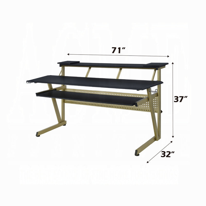 Acme Furniture Saida Black Music Desk
