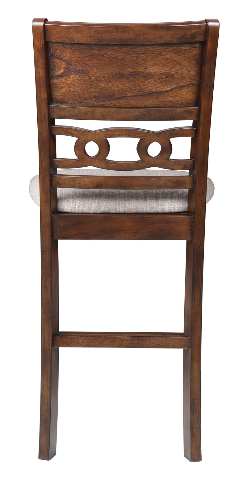 New Classic Furniture Gia Gray 42 Inch Drop Leaf 3pc Counter Height Set