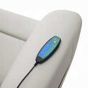 Acme Furniture Marsha Light Gray Power Recliner