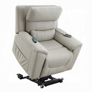 Acme Furniture Marsha Light Gray Power Recliner