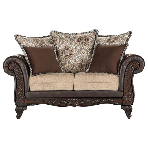 Coaster Furniture Elmbrook Brown 2pc Living Room Set