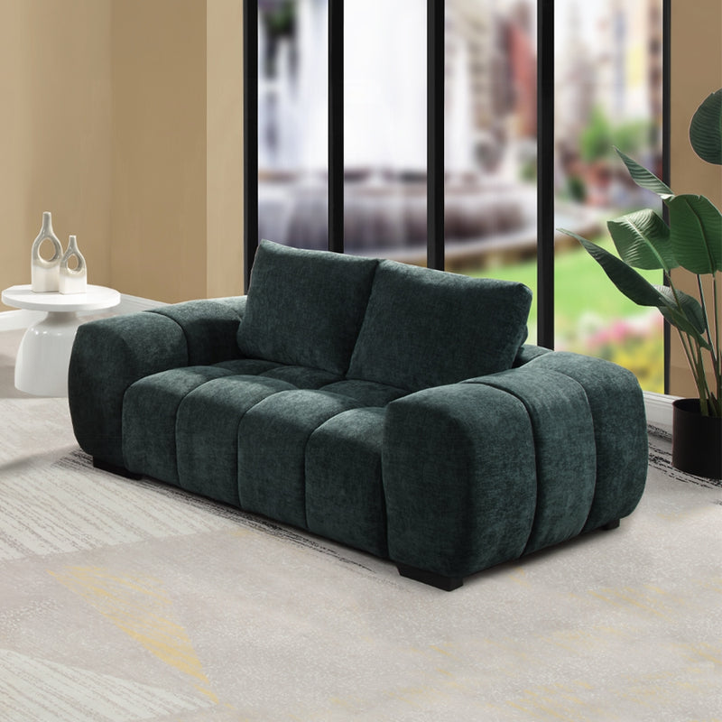 Acme Furniture Ferrand Green Loveseat