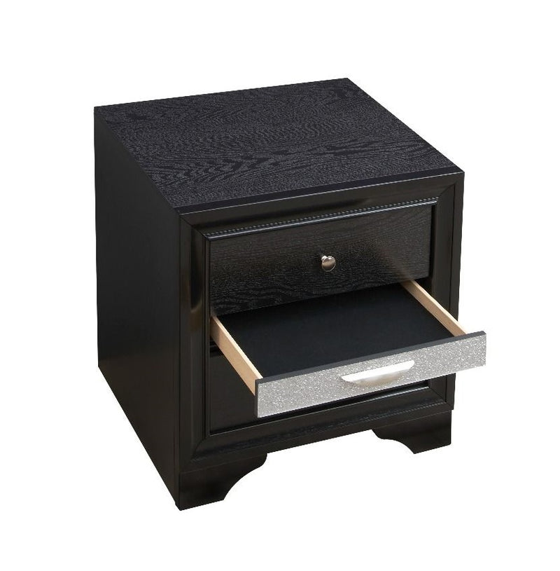 Glory Furniture Madrid Gray Nightstand