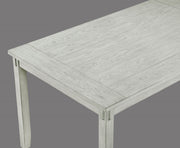 Crown Mark Clara Drift Wood 5pc Dinette Set