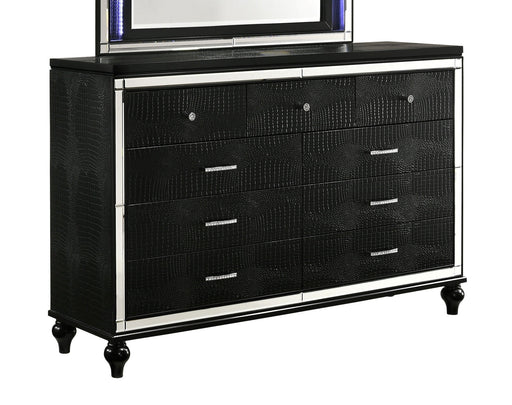 New Classic Furniture Valentino Black Dresser