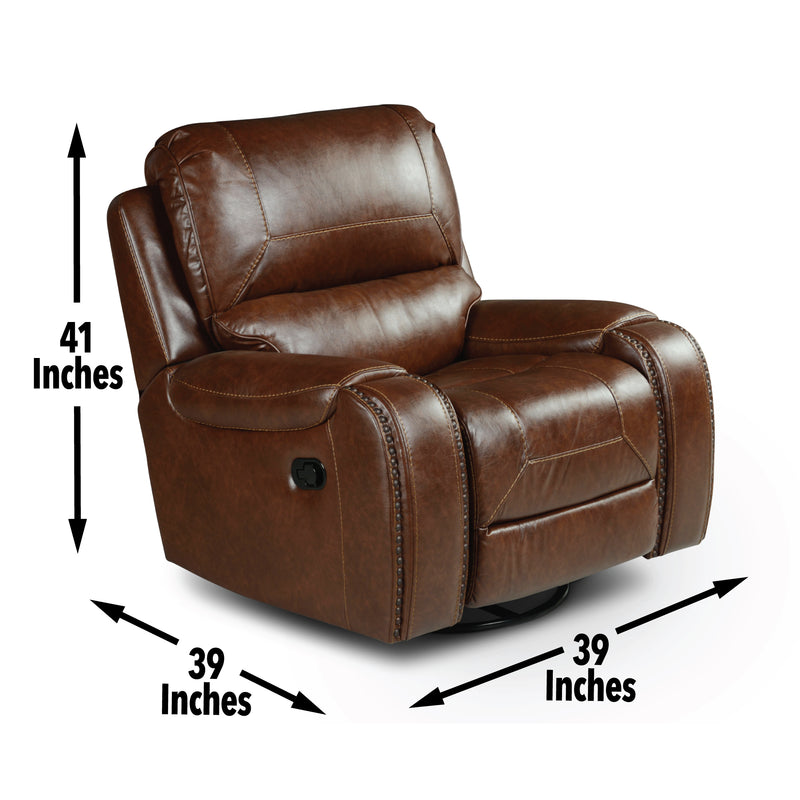 Steve Silver Keily Brown Manual Recliner