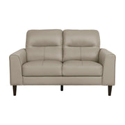 Home Elegance Lewes Beige Love Seat