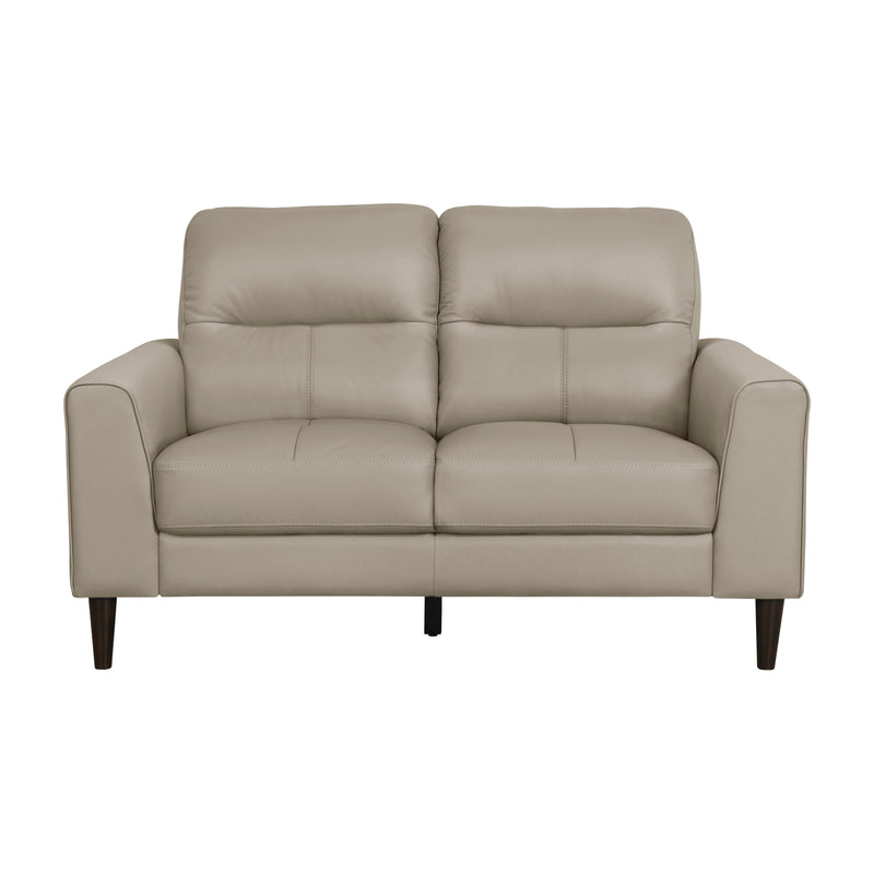 Home Elegance Lewes Beige Love Seat