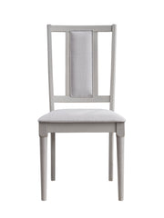 2 Acme Furniture Marta Beige Gray Side Chairs